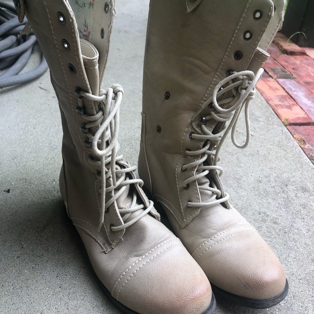 Cute Combat Boots